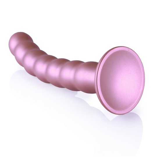 BEADED SILICONE G-SPOT DILDO - 8' / 20,5 CM