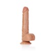 DILDO REALISTA CON TESTICULOS STRAIGHT 7 / 18 CM REALROCK