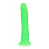 DILDO SLIM REALISTIC GLOW IN THE DARK 7'' / 18 CM REALROCK