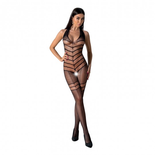 CATSUIT BS100 NEGRO EROTIC LINE PASSION
