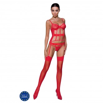 CORSÉ Y TANGA KYOUKA ROJO DEVIL COLLECTION PASSION