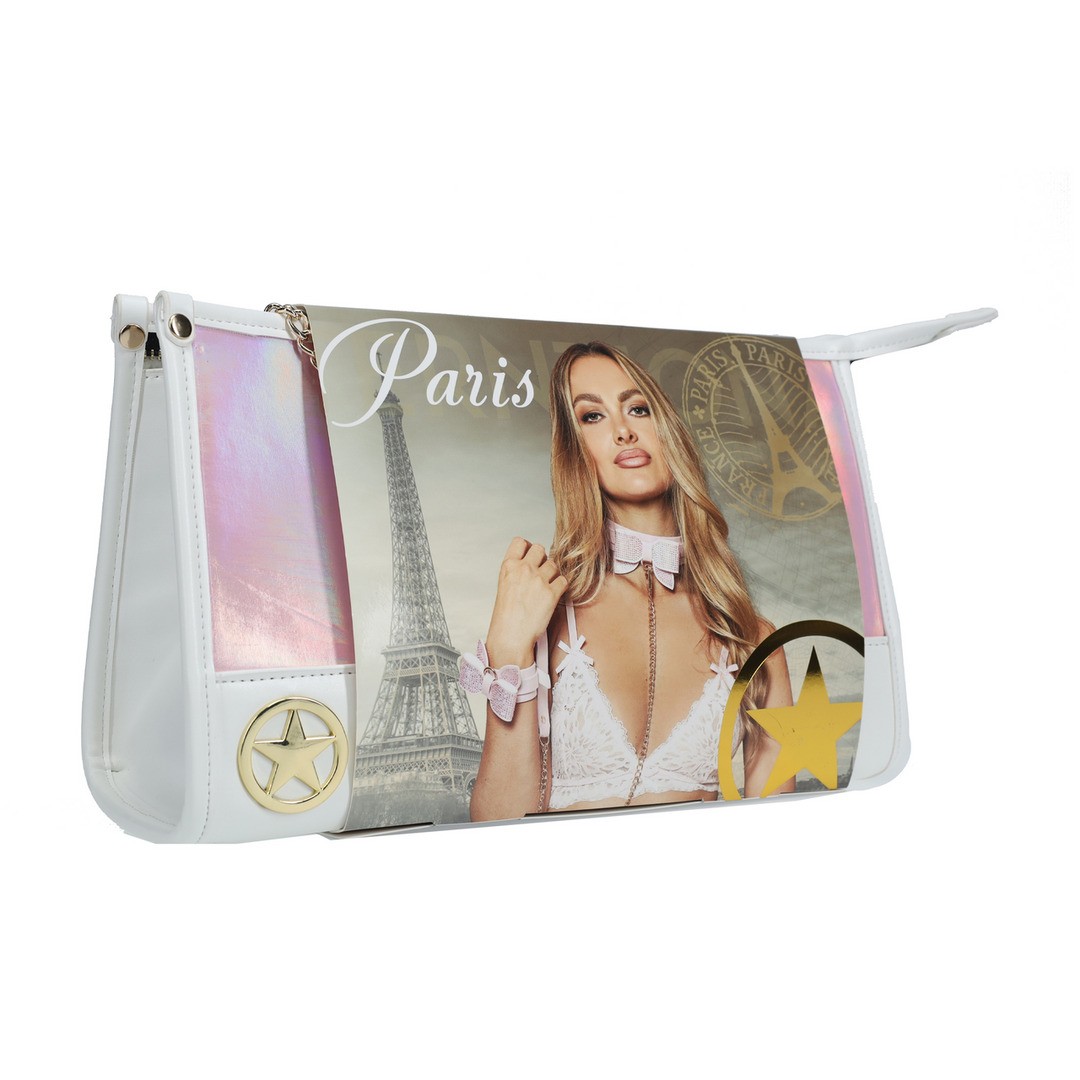 Kit con borsa paris collection rosa ouch!