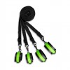 CONJUNTO DE RESTRICCIONES DE CAMA FLUORESCENTES GLOW IN THE DARK OUCH!