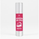 LUBRICANTE DE EFECTO CALOR CON SABOR A FRESA CON NATAS 50 ML SECRET PLAY