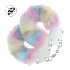 ESPOSAS DE FELPA HEAVY-DUTY FLUFFY POWDER MULTICOLOR 2 OUCH!
