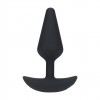 PLUG ANAL CLÁSICO DE SILICONA CON VIBRACIÓN M NEGRO LEVELZ
