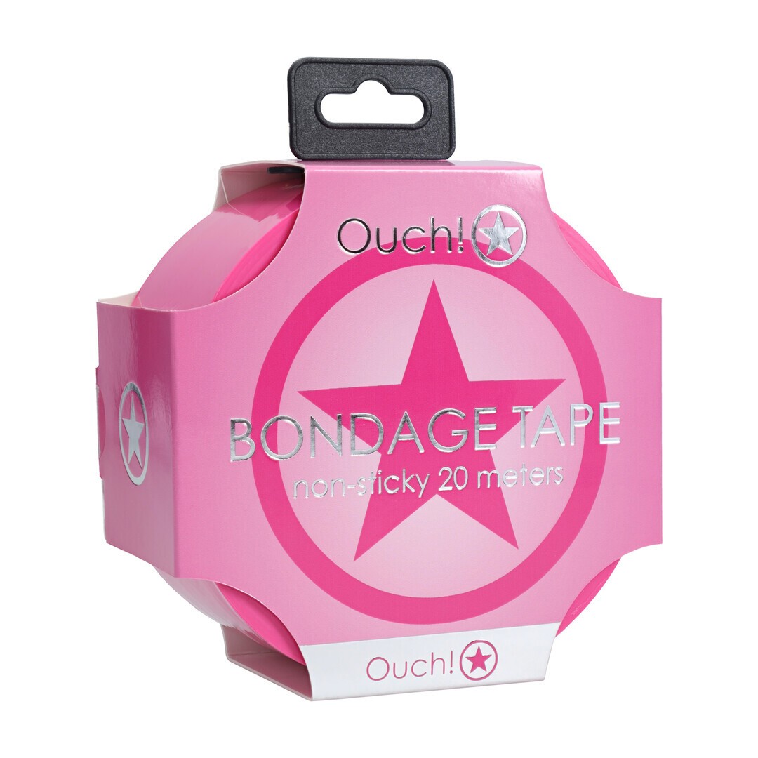 Nastro bondage pvc non-stick 20 m rosa ouch!