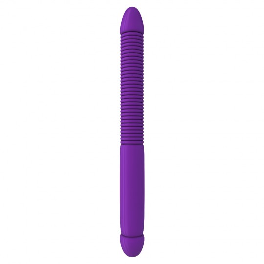 PENE DOBLE SEX PLEASE! 16" MORADO