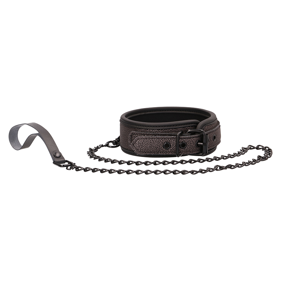 Ouch! elegant collar with leash