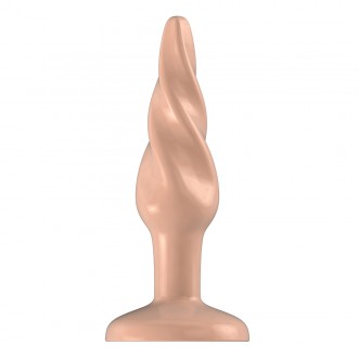 PLUG ANAL EN GOMA PLUG & PLAY 5” FLESH