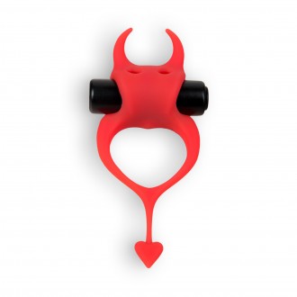 ANILLO PARA EL PENE CON VIBRACIÓN DEVOL COCK RING ADRIEN LASTIC ROJO