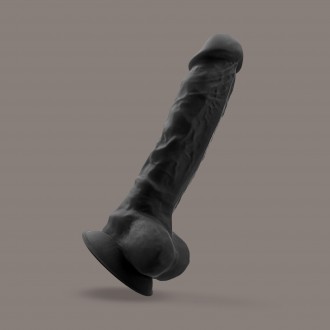 DILDO PREMIUM SILICONA TESSUDO 7" CHOCOLATE CRUSHIOUS