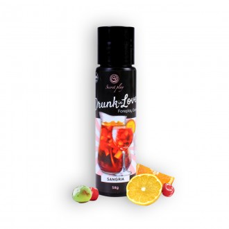 BALSAMO LUBRICANTE SABOR SANGRIA DRUNK IN LOVE SECRET PLAY 60ML