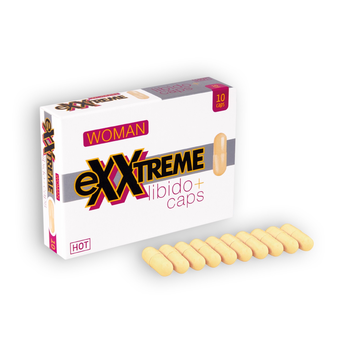 Hot – Exxtreme Libido+ capsule per donna 10 pezzi Hot – Exxtreme Libido+ capsule per donna 10 pezzi