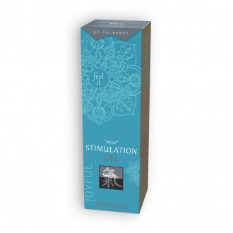 GEL ESTIMULANTE CON MENTA SHIATSU™ 30ML