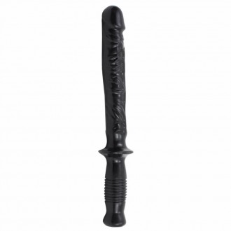 MANHANDLER DILDO WITH HANDLE BLACK