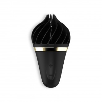 ESTIMULADOR CLITORIANO LAYONS SWEET TREAT CON CARGADOR USB SATISFYER LAYONS NEGRO