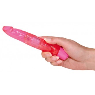 VIBRADOR JELLY ANAL ROSA