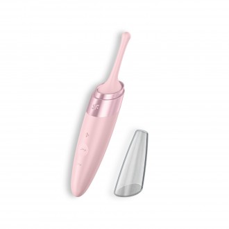 VIBRADOR TWIRLING DELIGHT SATISFYER ROSA