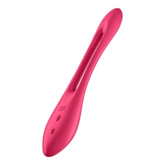 VIBRADOR ELASTIC JOY SATISFYER ROJO