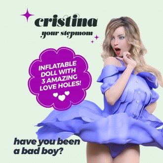 CRUSHIOUS CRISTINA THE STEPMOM INFLATABLE DOLL BLONDE