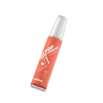 LIQUIDE VIBRATEUR ZZ POP ARÔME PÊCHE 10ML CRUSHIOUS