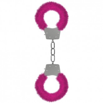 ALGEMAS COM PELUCHE PLEASURE FURRY HANDCUFFS ROSA