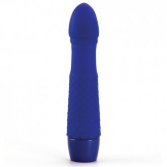 VIBRADOR BRIGIT AZUL EMBALAGEM BRANCA