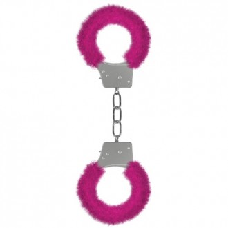 BEGINNER'S FURRY HANDCUFFS PINK