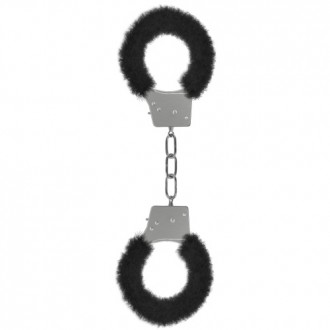 ESPOSAS CON PELUCHE BEGINNER'S FURRY HANDCUFFS NEGRAS