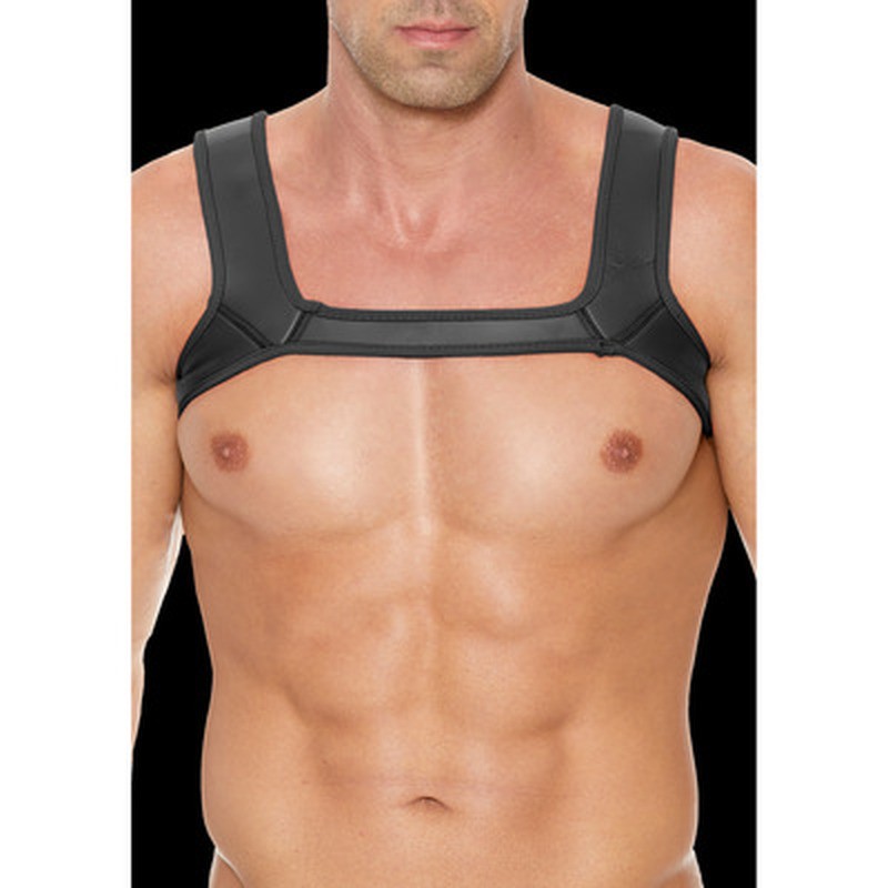 Imbracatura in neoprene S/M nero ouch!